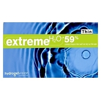 Extreme H2O 59% Thin (Hydrogelvision) 6 Linsen