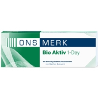 Ons Merk Bio Aktiv 1 Day (Bach Optic) 30 Tageslinsen