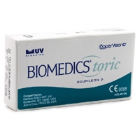 Biomedics Toric (Cooper Vision) Packungsinhalt: 6 Linsen