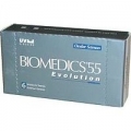 Biomedics 55 Evolution (Cooper Vision) BC 8,8 (Plus Werte)