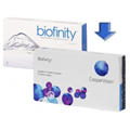 Biofinity (Cooper Vision) 6 Linsen aus AQUAFORM Material